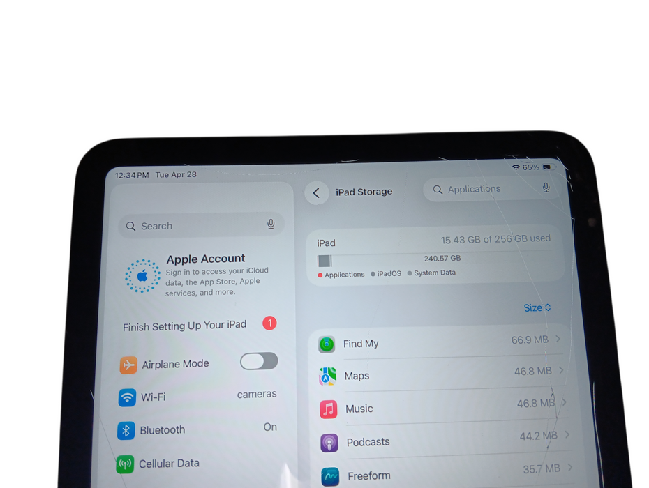 Apple iPad 10th Gen - Silver - 256GB [A2757] Read