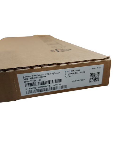 Lot 5x Lenovo KBBH21 Keyboard Black Wired USB - New In Box