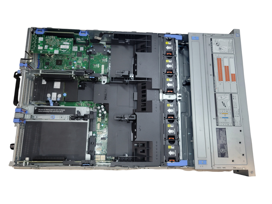 Dell PowerEdrge R740 - 2x Xeon Silver 4114 64GB DDR4 QLogic 10GB 2x750W PSU %