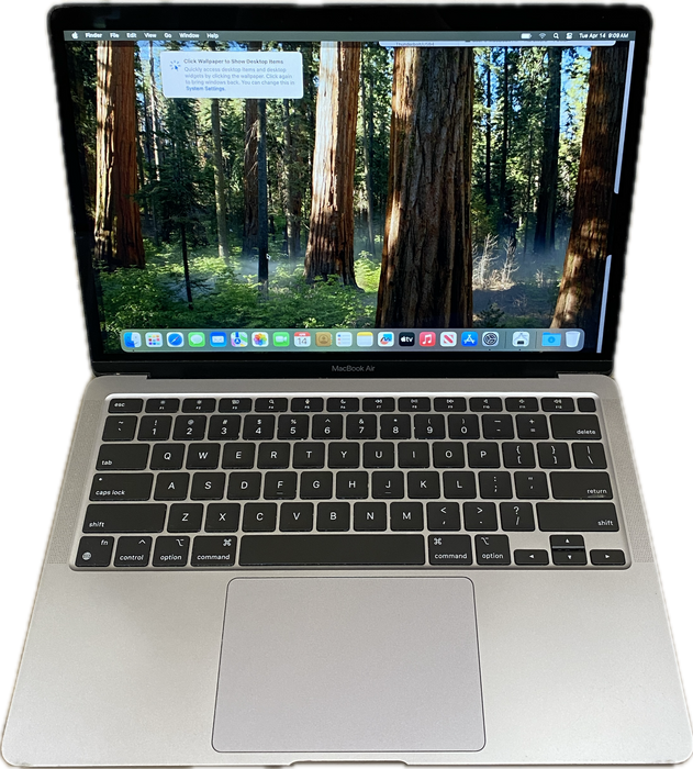 Apple MacBook Air 13" M1 2020 8GB RAM 256GB SSD No Power Adapter READ!