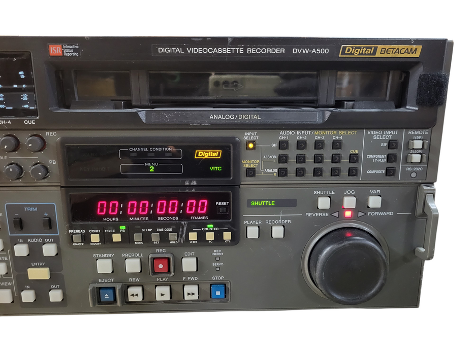 Sony DVW-A500 Digital Videocassette Recorder Betacam Recorder READ $