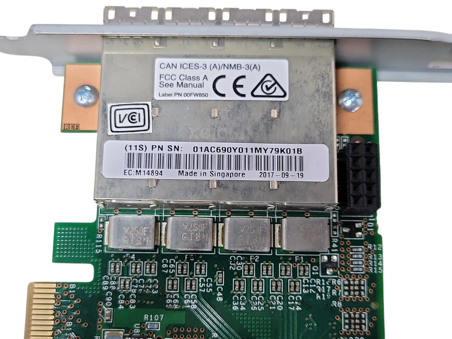 IBM 01AC690 4-PORT SFP SAS 12G ADAPTER FOR IBM STORWIZE V5000 GEN2 _