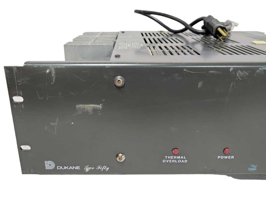 Dukane 1B3250 250 Watt Audio Amplifier, READ Q_