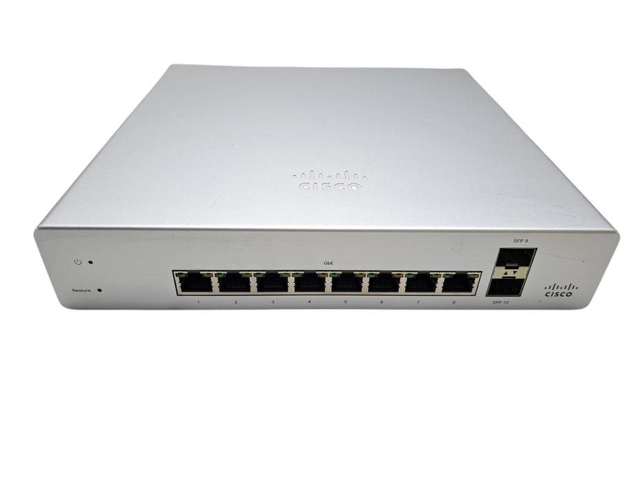 Cisco Meraki MS220-8-HW | 8-Port Gigabit Cloud Managed Switch (Unclaimed) Q