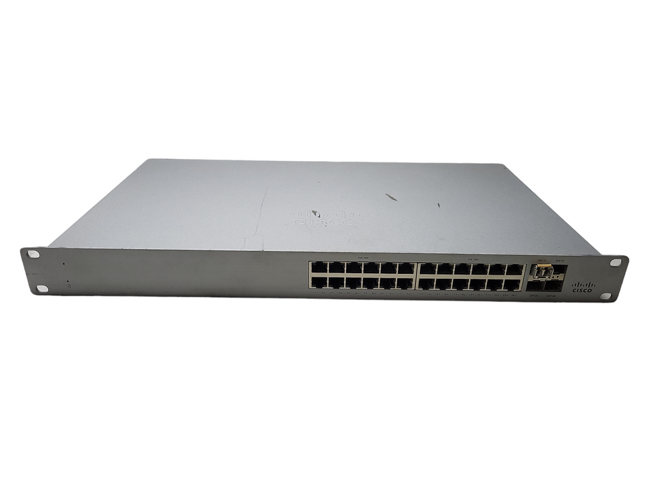 Cisco Meraki MS120-24P-HW MS120-24P 24x GbE PoE+ Switch, Unclaimed $