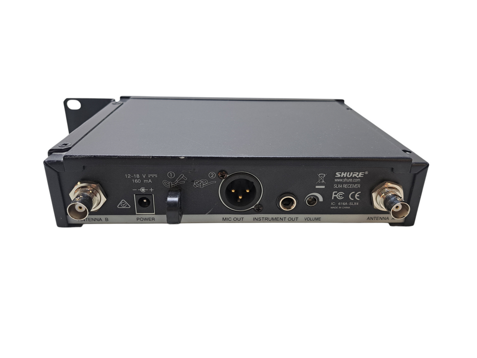 Shure SLX4 H19 Wireless Receiver 542-572MHz *READ* )