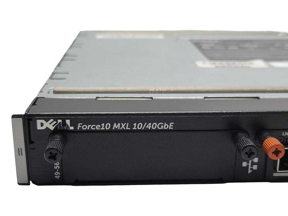 Dell Force10 MXL 10/40GbE DF10MXL w/ 10GB SFP+ QUAD PORT MODULE _