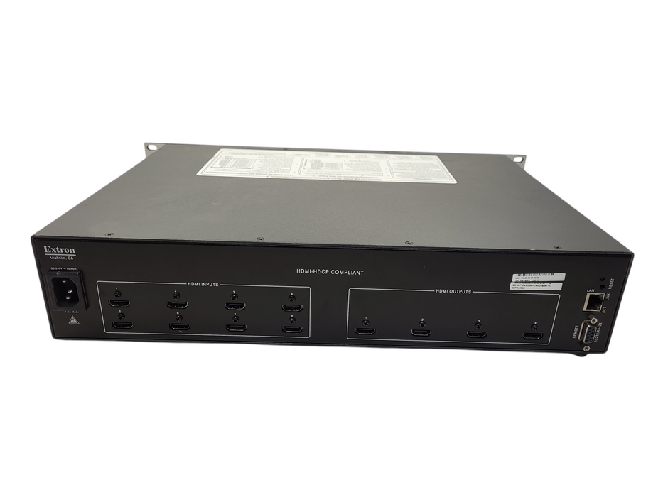 Extron DXP HDMI Series 8x4 HDMI Matrix Switcher $