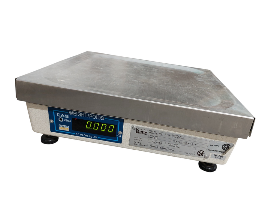 Kilo Tech Scale Model: PD-1  App No: AM-4980 15KG Capacity  =