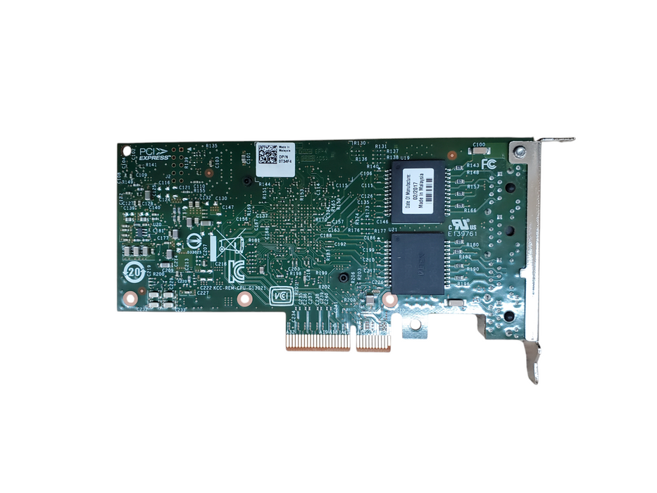 Dell Intel I350-T4 Network Adapter - DP/N: 0T34F4