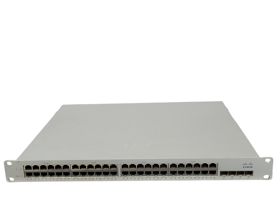 Cisco Meraki MS220-48LP 48x 1GE POE+ 4x1G SFP Port 1U Cloud Switch UNCLAI Q_