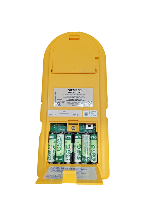 Siemens DPU Fire Alarm Programmer Unit 500-033260 !