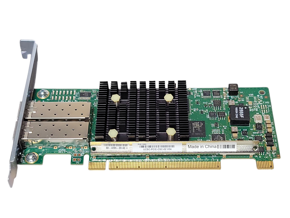 Cisco UCSC-PCIE-CSC-02 2-Port 10Gb/s PCIe Network Adapter Card Q_