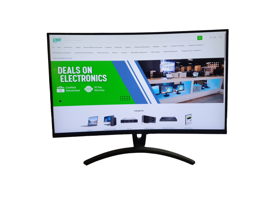 Curved Gaming Monitor Acer ED273 Abidpx 1920x1080 144Hz FreeSync