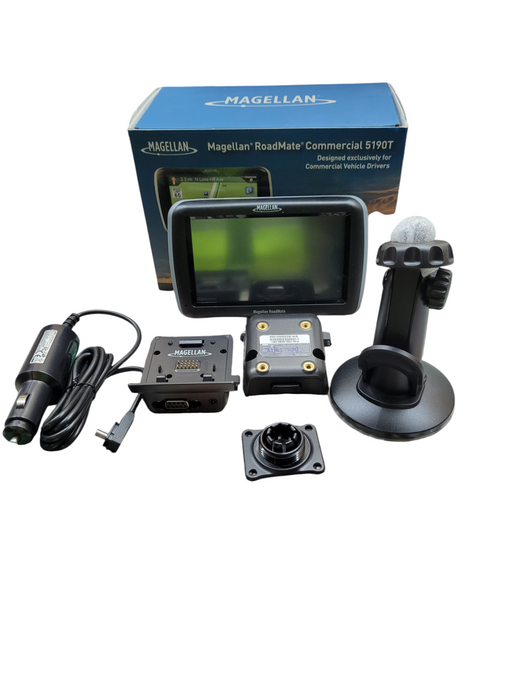 Magellan RoadMate 5190T Commercial GPS – 5" Trucking Navigation