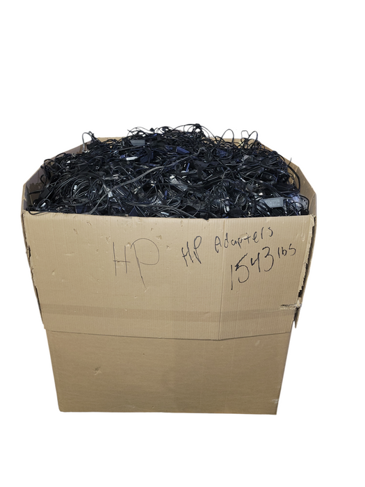 HP Laptop Adapters Bin - AS-IS - 1543lb