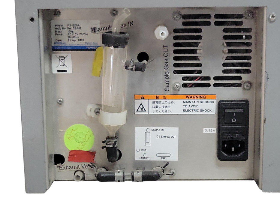 Horiba PS-200 Portable Gas Analyzer Sampling Unit PS-200A, READ _