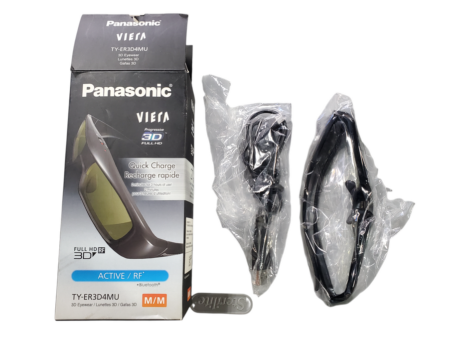 NEW Panasonic Viera 3D Glasses TY-ER3D4MU Q