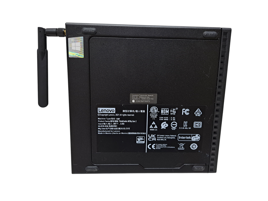 Lenovo ThinkCentre M70q Gen 2 | i5-11400T @1.3GHz, 16GB DDR4, 256GB NVMe )