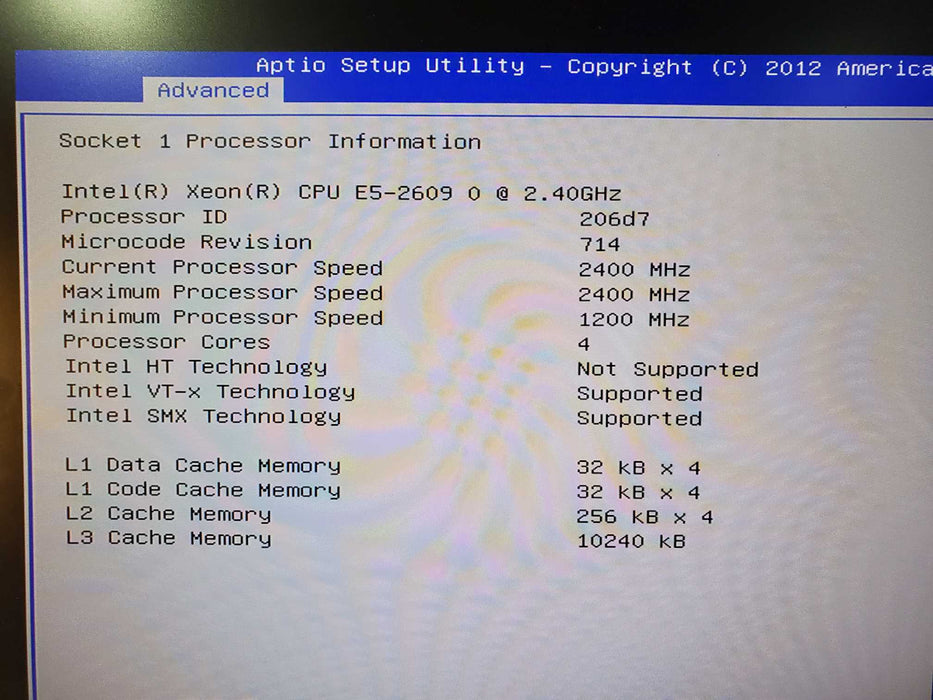 Cisco UCS C220 M3BE 2x 4 Core Xeon E5-2609 2.4GHz 32GB RAM 500GB NO HDD