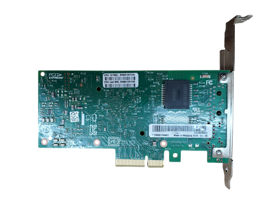 Lenovo / Intel I350-T2 Dual Port 1Gb Network Adapter - 00YK612