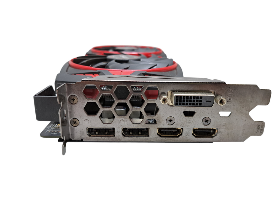 MSI AMD Radeon RX 570 Armor 8GB GDDR5 Graphics Card *1x BAD FAN* )