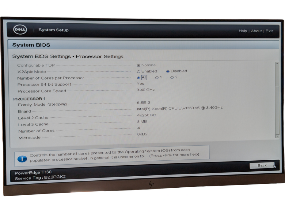 DELL PowerEdge T130 Intel Xeon E3-1230 v5 32GB RAM H330 RAID 2x 500GB HDD  -