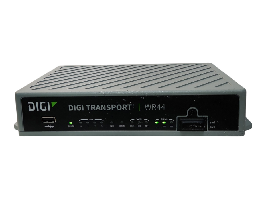 Digi International Transport WR44R WIRELESS CELLULAR Router, READ