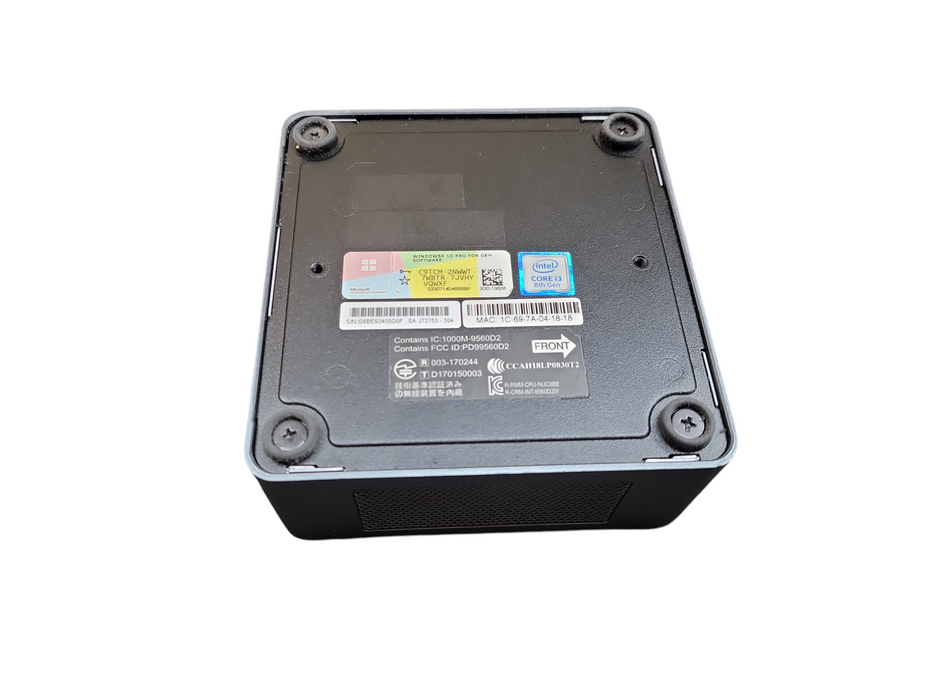 Intil NUC NUC8BEB Mini PC i3-8109U|8gb DDR4 RAM|256gb !