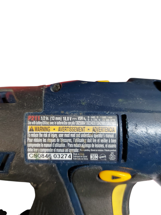 Lot 2x RYOBI  P211 DRILL DRIVER | Mastercraft 3.8 54-817 - Read description