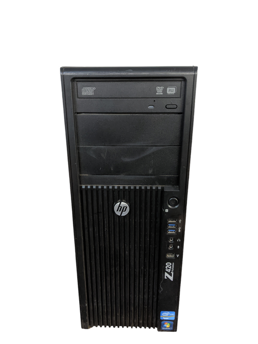 HP Z420 Workstation | Xeon E5-1607 | 8GB DDR3 | No HDD | Quadro 2000 D