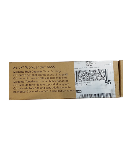 Lot 6x Xerox 106R02745 WorkCentre 6655 Toner Cartridge - SEALED BOX