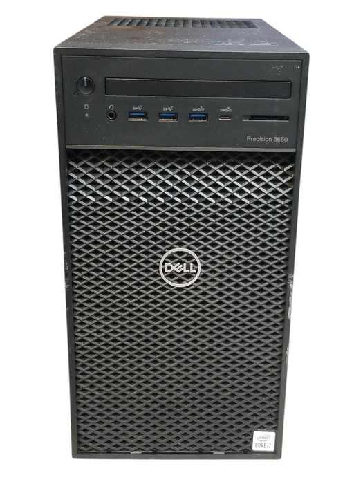 Dell Precision 3650 Tower Intel i7-10700 CPU 16GB RAM No HDD Q