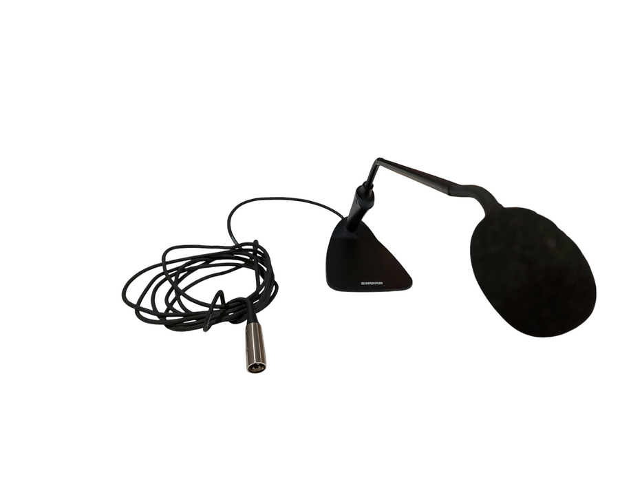 Shure Model: CVG18D-B/C Gooseneck Mic Black with Base 18" =