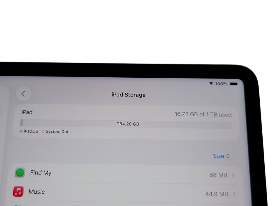 Apple iPad Pro 5th Gen 12.9" - 1TB - Silver [A2378]