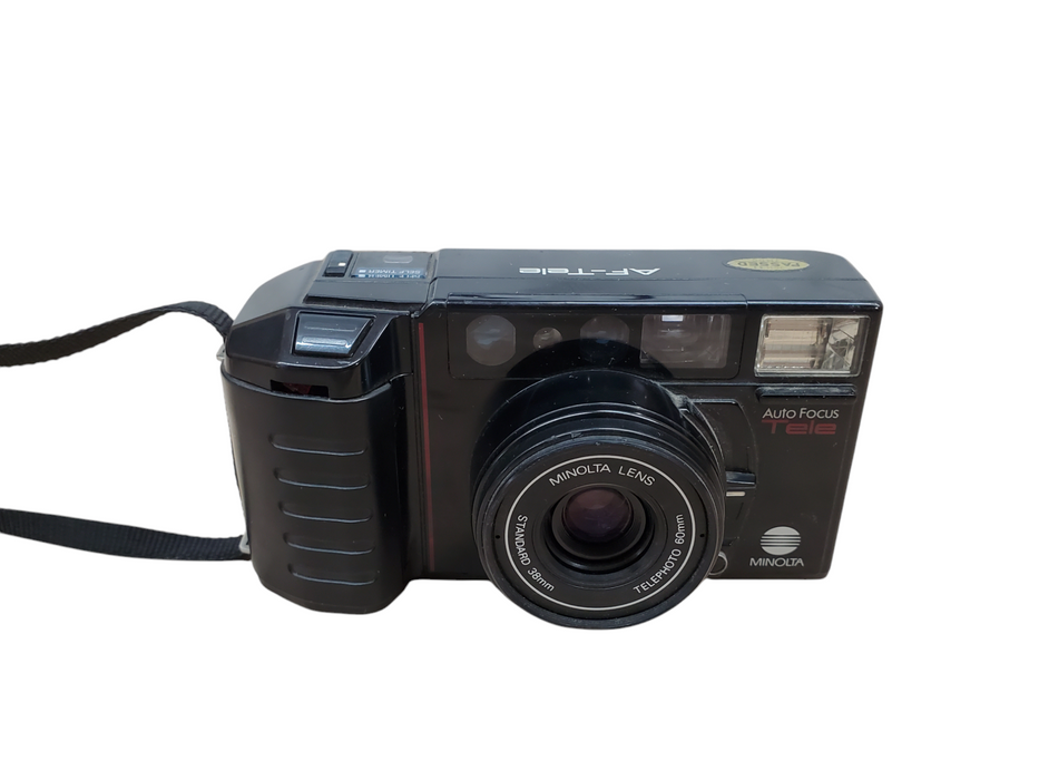 Minolta AF-TELE 35mm Point & Shoot Film Camera | *READ*