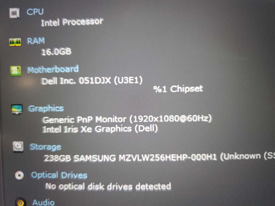 DELL Latitude 5430 Intel Core i5-1245U 16GB RAM 256GB NVMe SSD