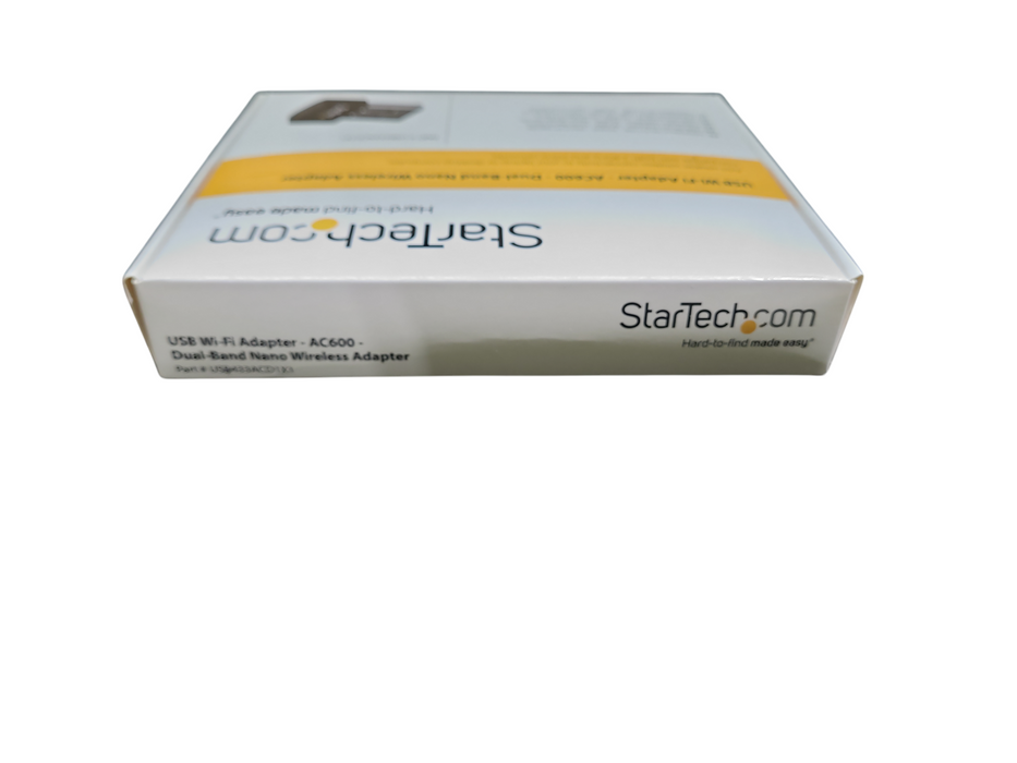 StarTech USB Wi-Fi Adapter -AC600 -Dual Band Nano 2.4GHz/5GHz -USB433ACD1X1 Q