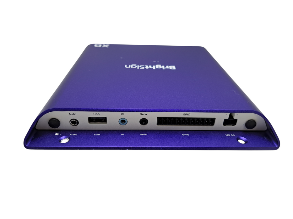 BrightSign XD1034 Expanded I/O Player, H.265, True 4K, Dual Video XD4 Q)