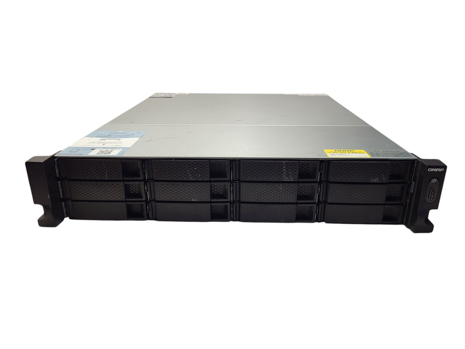 QNAP TS-1263U-RP 12-Bay NAS Network Attached Storage 1x 3TB HDD $