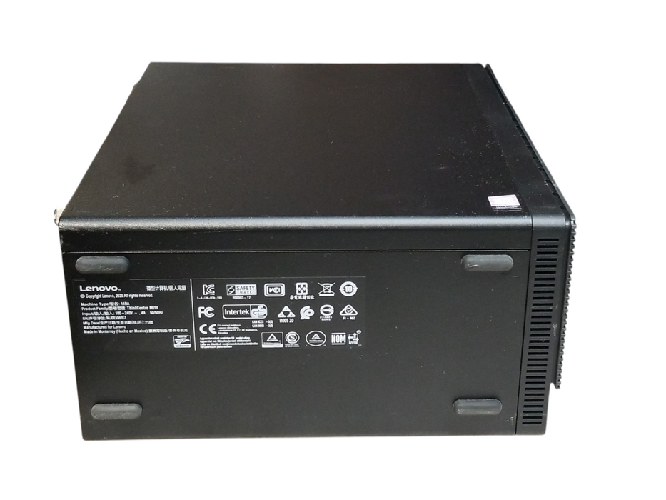 Lenovo ThinkCentre M70t Tower Intel i7-10700 CPU 2.90GHz 16GB RAM No HDD
