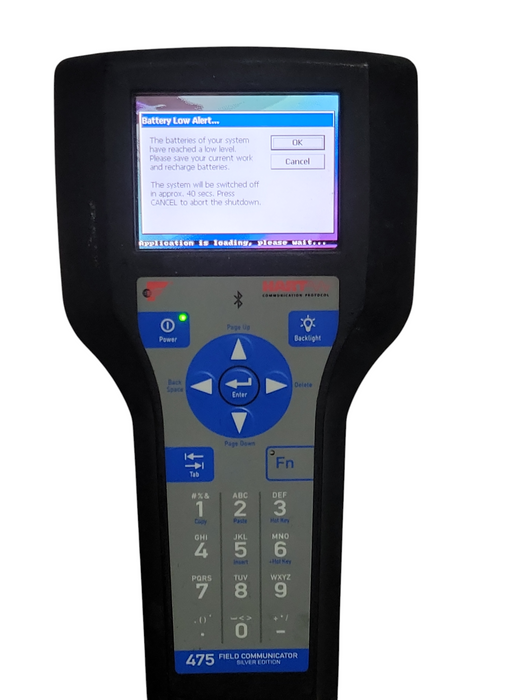 Emerson HART 475 Field Communicator Device with battery, READ _