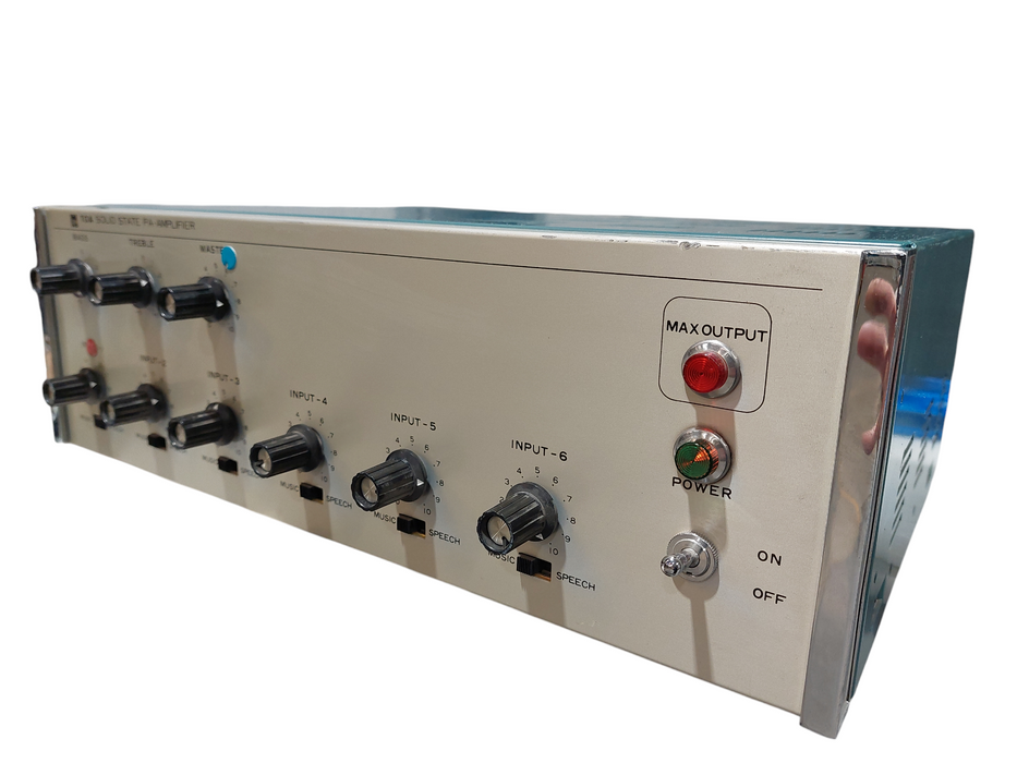Vintage Toa Solid State PA-Amplifier Model: TA-956 =