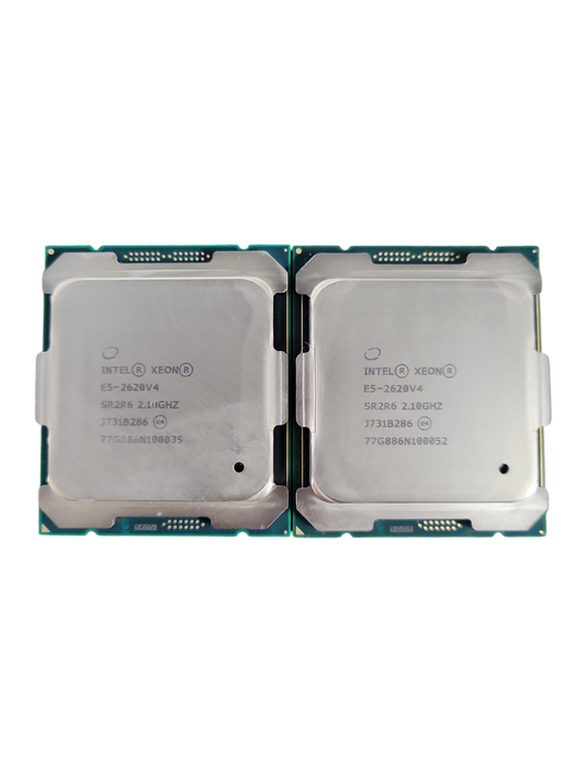 Lot 2x Intel Xeon E5-2620 V4 SR2R6 8-Core 2.1GHz 20MB !