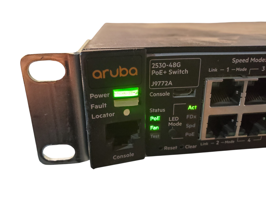 HPE Aruba J9772A 2530-48G 48-Port PoE+ Gigabit Ethernet Network Switch