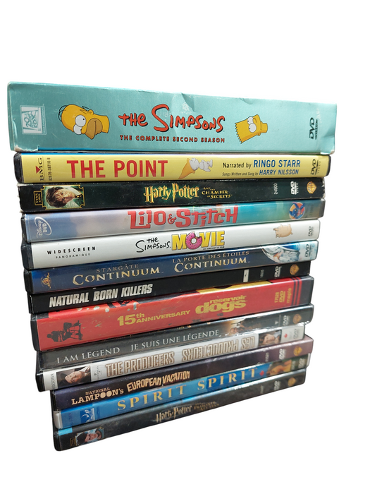 Bundle of 62 Random DVD Movies  =