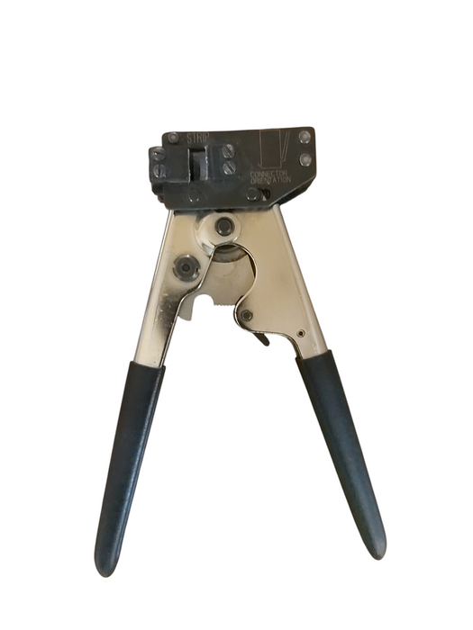 AMP Incorporated 231652 Black & Silver D8745 Hand Strip Crimping Tool