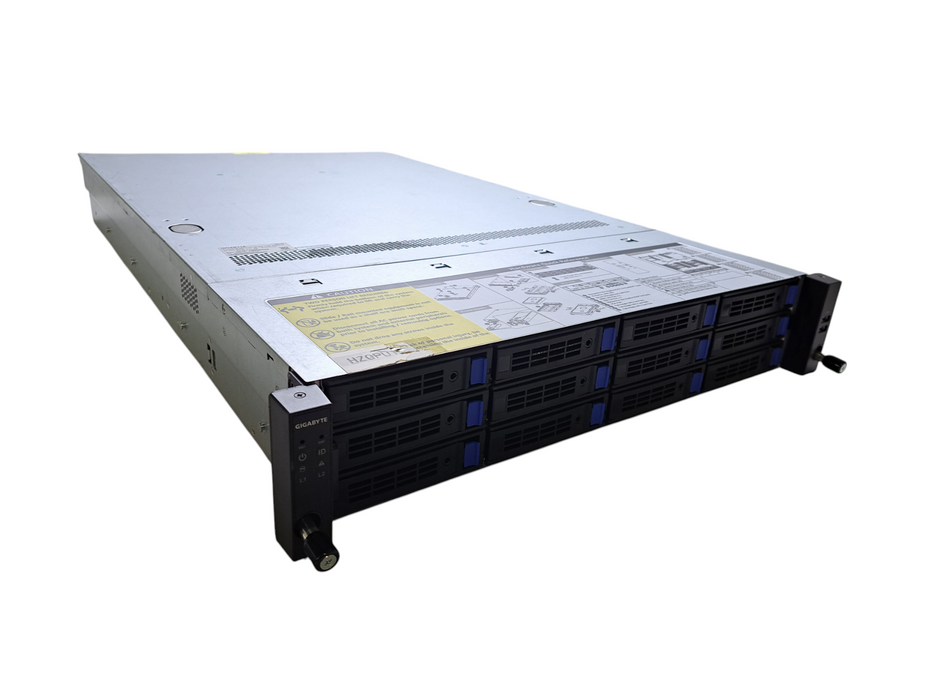 Gigabyte R282-Z93 12X3.5" Barebones Server 2x 2000W | Supports EPYC & NVMe Q)