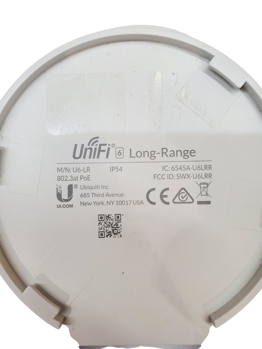 Ubiquiti UniFi U6-LR WiFi6 Long-Range Dual Band Access Point *READ*