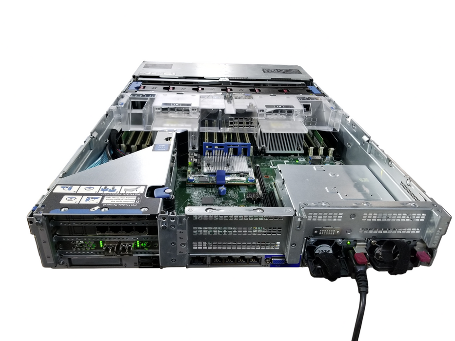 HP ProLiant DL380 Gen10 2x Xeon Silver 4112 64GB DDR4 P408i-a 2x500W PSU